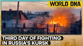 RussiaUkraine War Ukraines incursion into Russias Kursk region enters third day  WION World DNA [upl. by Fritzsche]