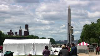 LIVE Historic Planes Flyover the National Mall in Washington DC [upl. by Eulalee735]