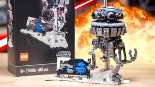 LEGO Star Wars Imperial Probe Droid REVIEW  Set 75306 [upl. by Huberman]