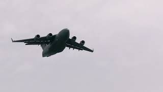 C17 Fly By McGuire AFB Airshow 2023 [upl. by Eimia]