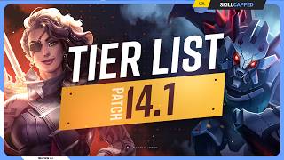 NEW TIER LIST for PATCH 141  League of Legends [upl. by Anivlis]