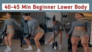 Lower Body Workout For Beginner 🧒  By Analis Cruz [upl. by Nadruoj]