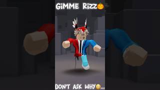 Gimme Rizz🎃 roblox funnygames halloween halloween2024 fyp [upl. by Assennev]