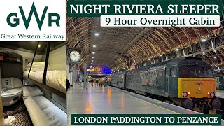 UKs Comfiest Sleeper Train GWR Night Riviera Sleeper Review  London Paddington to Penzance [upl. by Elder]