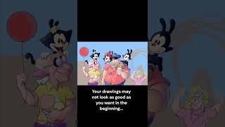 The Warners At The Carnival art animaniacs cartoonart fanart [upl. by Grove]