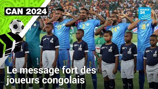 CAN 2024  le conflit dans l’est de la RD Congo s’invite dans la compétition • FRANCE 24 [upl. by Neema]