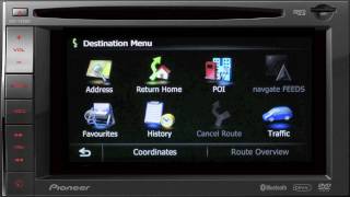 Explore with NavGate Pioneer AVICF920BT Sat Nav Communication and Entertainment Hub [upl. by Bonnice]