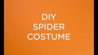 Easy DIY spider costume [upl. by Akimad731]