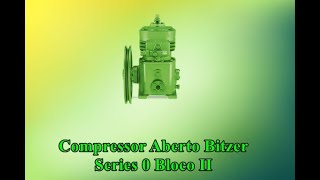 Desmontando Compressor Aberto Bitzer Series 0 Bloco II [upl. by Benge]