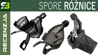 Jak działają manetki Shimano Rapidfire Plus Sram Trigger i Sram Grip Shift Zmiana biegów [upl. by Haines]