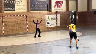 Handballmatch SG Pilatus vs Handball Stäfa [upl. by Trawets77]