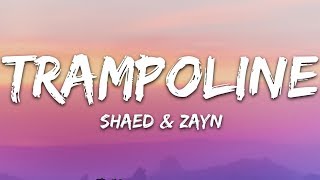 SHAED x ZAYN  Trampoline Lyrics [upl. by Malkah]