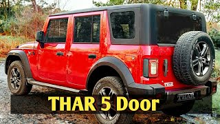 thar 5 door 2024  thar 5 door launch date in india mahindra thar 5 door 2024 launch date in india [upl. by Sholem]