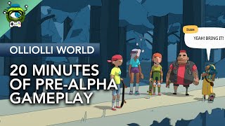 OlliOlli World  20 Minutes of PreAlpha Demo Gameplay [upl. by Ariane954]