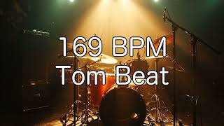 169 BPM Rock Tom Drum Beat [upl. by Suixela]