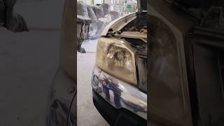 Headlight clean process [upl. by Gnirps]