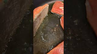 Elevate Your Salmon Game Frying Tips pan fry fry salmon shorts [upl. by Thecla]