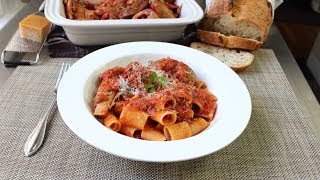 Meat Sauce Recipe  Pasta Sauce  Sunday Sauce  Red Sauce [upl. by Ecidnacal481]