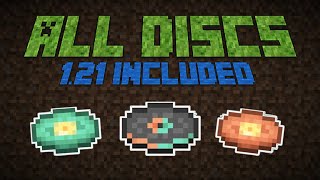 All Minecraft Music Discs Including 121 No ads [upl. by Karoline544]