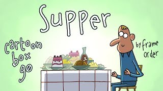 Supper  Cartoon Box 90  By Frame ORDER [upl. by Bucella]