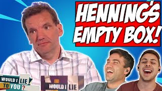 HENNING WEHN’s Empty Box  WILTY Reaction [upl. by Dulce]