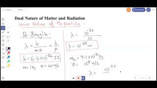 Dual Nature of Matter amp Radiation P1 [upl. by Osnofedli31]