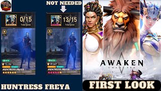 Awaken Chaos Era  Huntress Freya First Look [upl. by Tine]