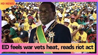 ED feels war vets heat reads riot act [upl. by Eillime]