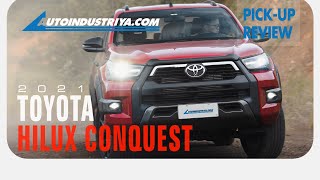 2021 Toyota Hilux Conquest 4x4 AT  PickUp Review [upl. by Klemens]