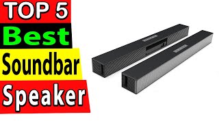 Best Soundbar Speaker In 2024 TOP 5 [upl. by Akerboom]