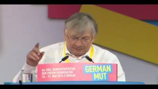 Rudolf Rentschler FDP Bundesparteitag 2015 [upl. by Bret]