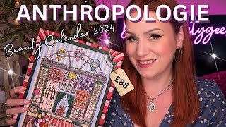 ANTHROPOLOGIE 2024 BEAUTY ADVENT CALENDAR UNBOXING  SHIPS INTERNATIONALLY [upl. by Pinto]