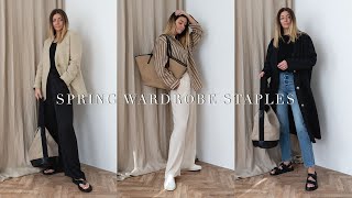 Spring Wardrobe Staples 2021 [upl. by Rasia51]