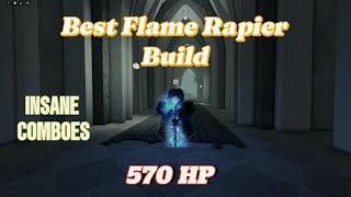 Best Flame Rapier build Roblox deepwoken [upl. by Aerda]