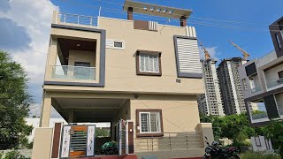 Independent House For Sale In Hyderabad Bandlaguda jagir  Kismatpur  Appa Junction [upl. by Kellyn42]