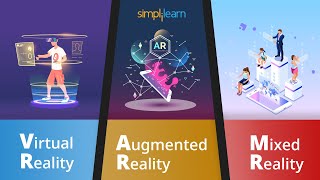 The Rise Of TechnologyAugmented RealityAR Virtual RealityVR And Mixed RealityMR Simplilearn [upl. by Ynot]