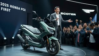 2025 Honda PCX Scooter introduced in the new colour and maximum engine power  reviews [upl. by Alletniuq]