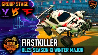 FirstKiller Design  RLCS XI Winter Major  Faze Vs V1 Group Stage [upl. by Eiramadnil257]