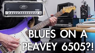 PEAVEY 6505   Can It Do Blues [upl. by Scheld]