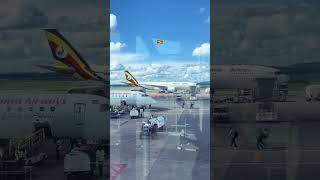 WELCOME TO ENTEBBE INTERNATIONAL AIRPORT entebbeairport travel uganda [upl. by Hildie]