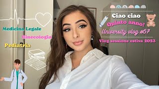 Finiamo questa SESSIONE ESTIVA ☀️ University Vlog 57 📚 [upl. by Accebber837]