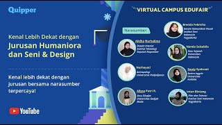 🔴 LIVE Kenal Lebih Dekat dengan Jurusan Humaniora Seni dan Design Sesi 1 [upl. by Roybn]