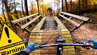 This Bike Park Is Just Built Different [upl. by Arahk]