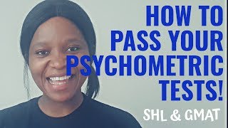 How to Pass Your Psychometric Exams Tips [upl. by Eissert]