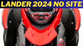 Oficial LANDER 2024 no site da YAMAHA BRASIL [upl. by Osbourne]