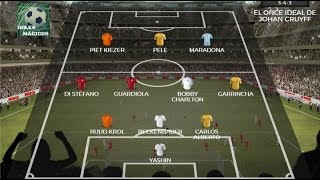 Once ideal de Johan Cruyff [upl. by Zeralda]