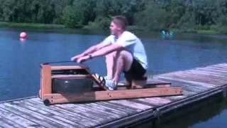 WaterRower Widerstand Wasserwiderstand Einstellungen [upl. by Jule]