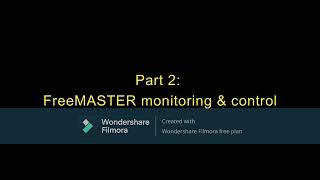 IMP project Monitoring and controlling embedded application using FreeMASTER [upl. by Yraht54]