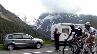 pippo pozzato passo del tonale 29052010 giro ditalia 2010 tappa del gaviaMOV [upl. by Asihtal263]