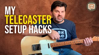 Zacs Hacks  Easy Telecaster Setup  Ask Zac 55 [upl. by Hatch]